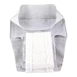 Nexwear Men's Pull-On Absorbent Underwear, Extra Large, Gray - Image 6