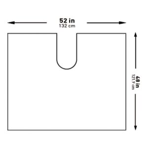 McKesson Sterile Impervious U-Drape, 52 x 48 Inch - Image 2