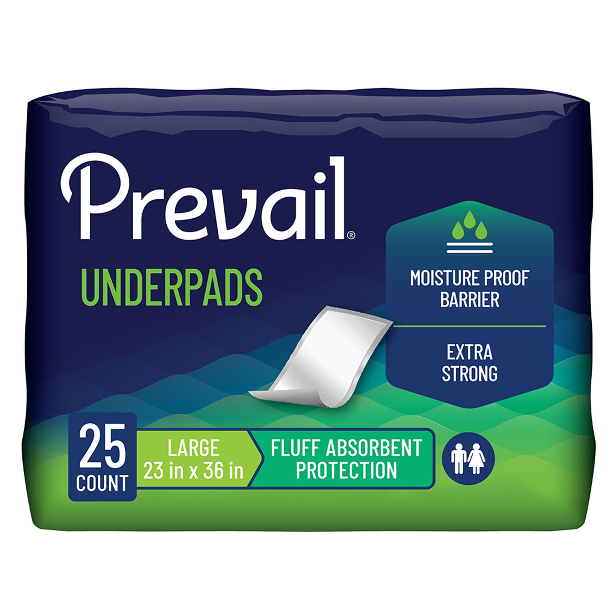 Prevail? Total Care? Fluff Underpads, Large