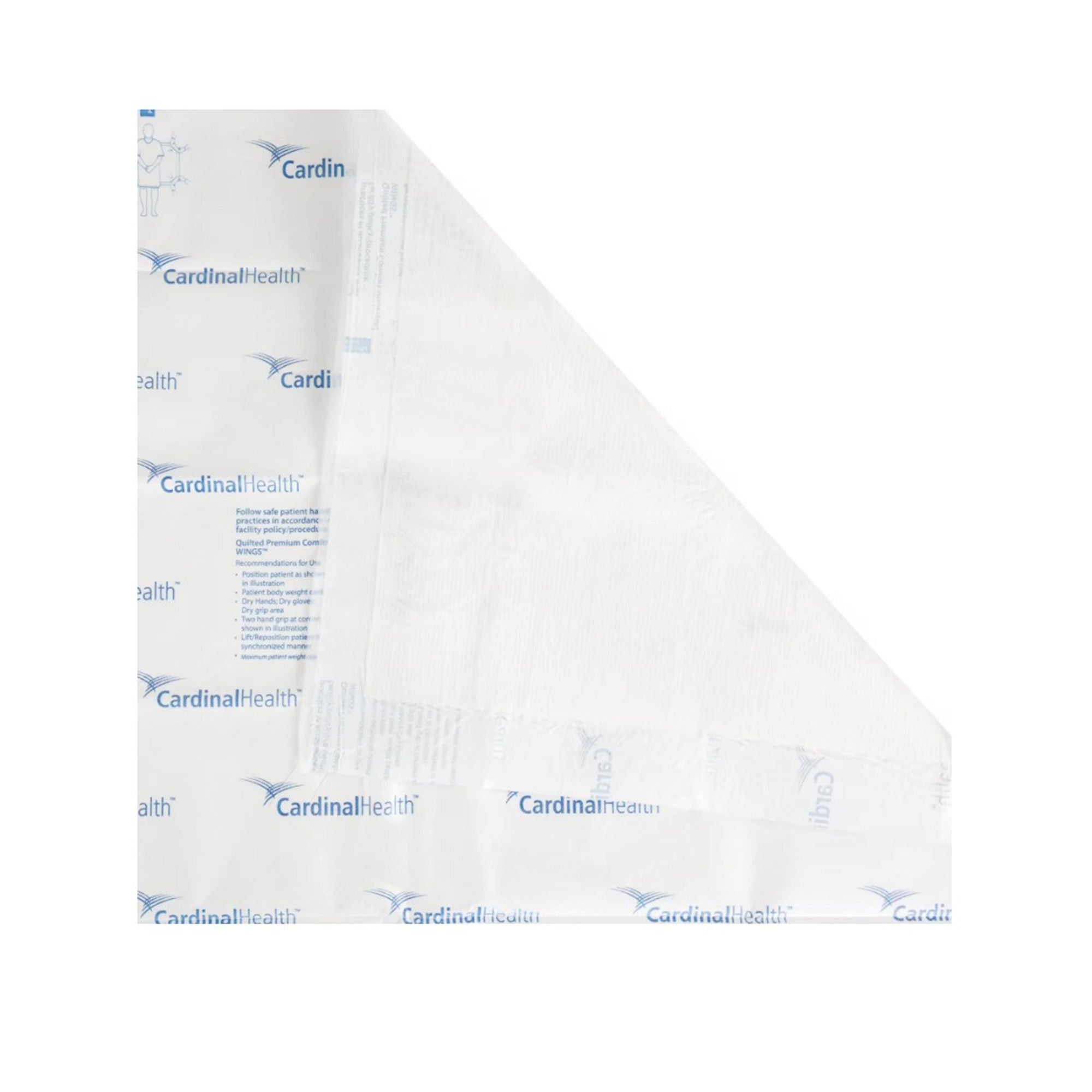 Wings? Quilted Premium Comfort Maximum Absorbency Positioning Underpad, 30 x 36"