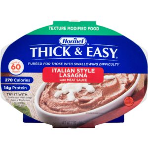 Thick & Easy® Purées Italian Style Beef Lasagna Purée Thickened Food - Image 1