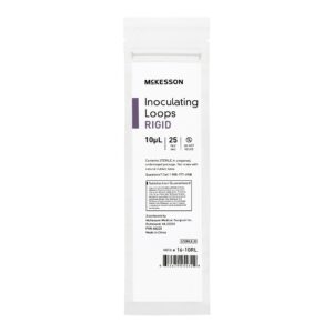 McKesson Inoculating Loop, Dark Blue, 10 ?L, 20-Centimeter Length - Image 3