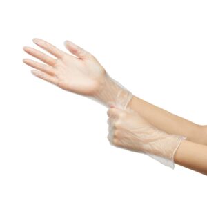 McKesson Confiderm? Vinyl Exam Glove, Large, Clear - Image 8