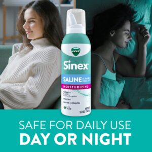 Sinex Saline Ultra Fine Nasal Mist Moisturizing with Aloe - Image 4