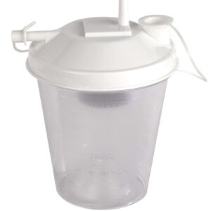 Schuco® Suction Canister for use with Schuco® 130 Aspirator Pumps, 800 mL - Image 1