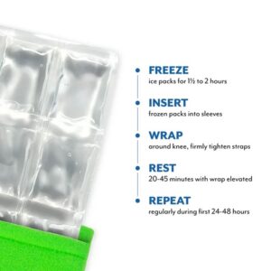 Polar Ice? Cold Pack with Wrap for Knee, Standard Size - Image 5