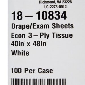 McKesson Nonsterile Physical Exam Drape, 40 x 48 Inch - Image 4