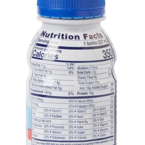 Ensure® Plus Nutrition Shake, Vanilla, 8-ounce bottle - Image 3