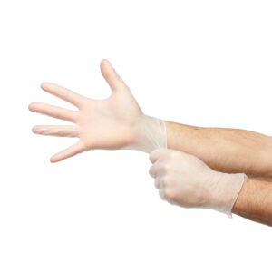 McKesson Confiderm? Vinyl Exam Glove, Large, Clear - Image 6