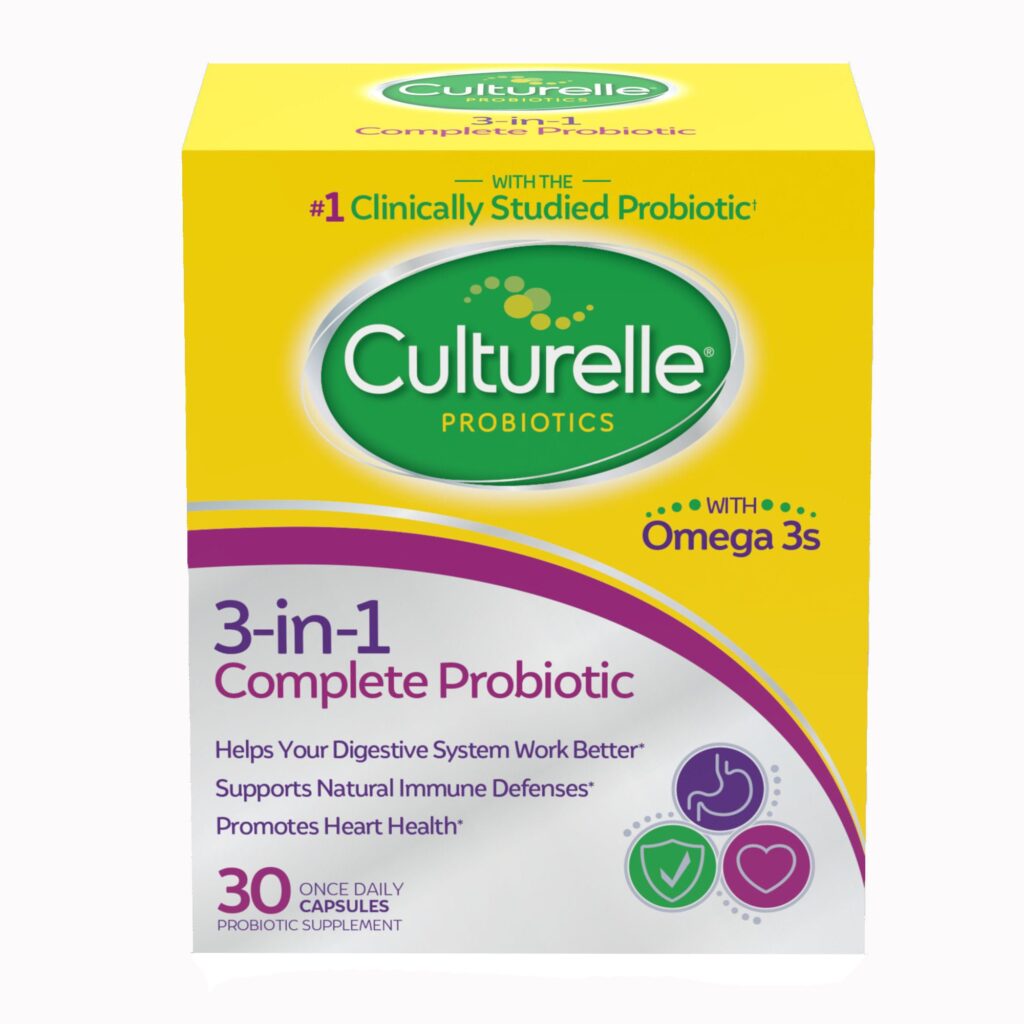 Culturelle? Three-in-One Complete Probiotic Capsules