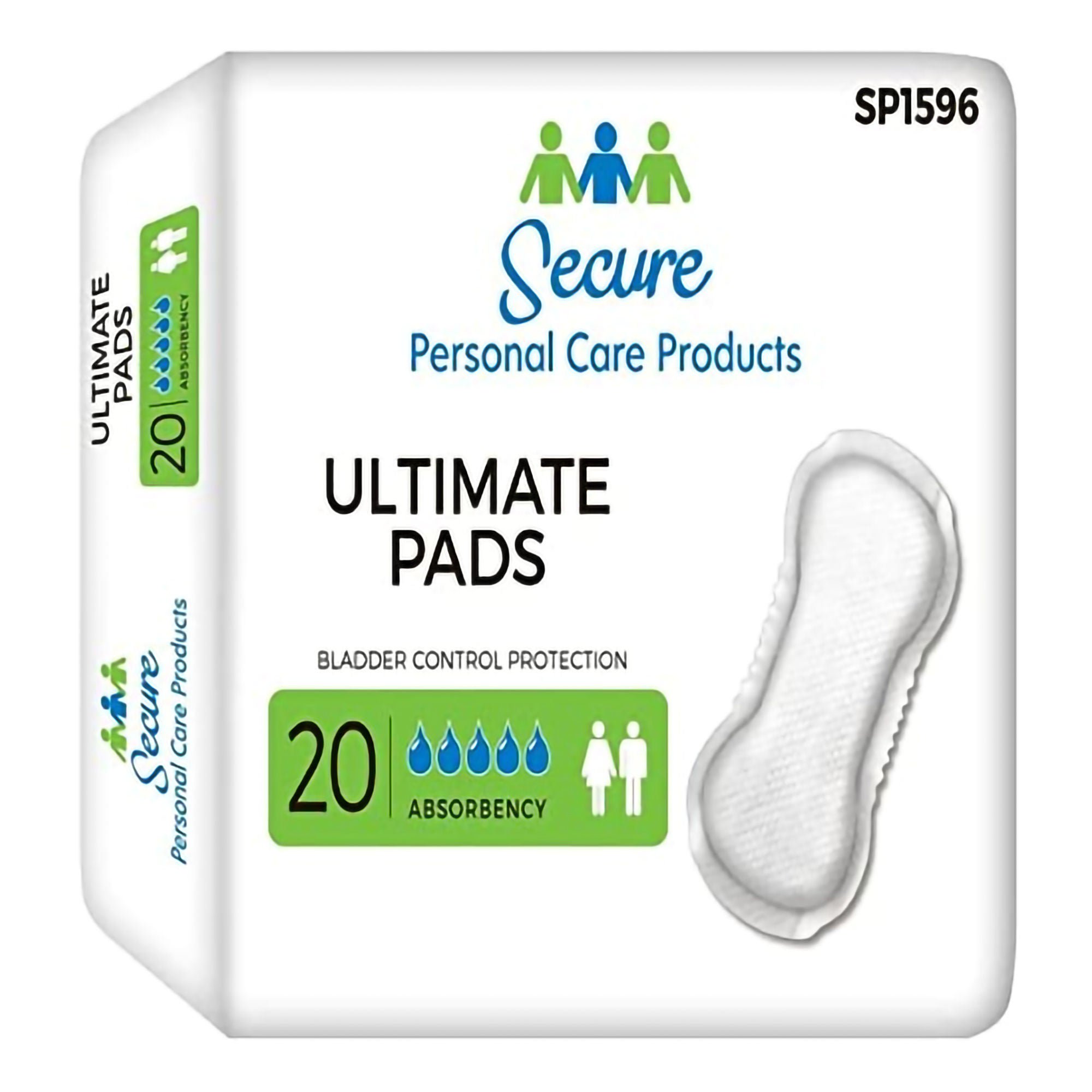 TotalDry? Ultimate Absorbency Bladder Control Pad, 16?-Inch Length